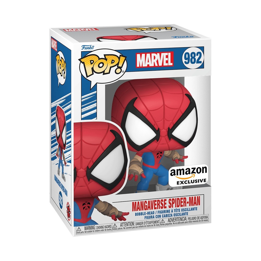 Funko Pop! Vinyl: Marvel - Mangaverse Spider-Man - Amazon (Exclusive) #982